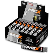 Hardline Nutrition Prex 20 Adet (30 Ml) Shot Portakal Aromalı Preworkout Sıvı Takviye Edici Gıda