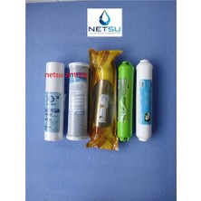 Netsu- Philips Aut 3060-3061 Uyumlu/Muadil Filtresi, 5'li Su Arıtma Filtre seti