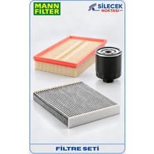 Mann Filter Mann-Fılter Volkswagen Bora 1998-2002 1.6 Fsı 3'lü Filtre Seti Bad