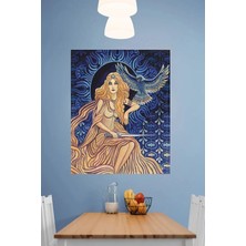 Şehzat Design Minerva Goddess Of Wisdom Kanvas Tablo