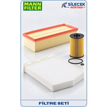 Mann Filter Mann-Fılter Volkswagen Beetle 2011-2018 2.0 Tdı 3'lü Filtre Seti Cuua