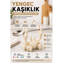 Ognami 3D Baskı Yengeç Kaşıklık | Mutfak Tezgahı Kaşık Dinlendirme Aparatı