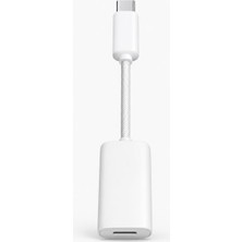 Str Store Type-C To Lightning Şarj Çevirici iPhone ile Uyumlu USB C Adaptör,lightning Kulaklıklarınız Yeni Nesil Type C Iphonlarla Uymlu Hale Getirin (Kulaklık Uyumlu ve Görüşme Destekli) - (816)