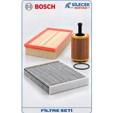 Bosch Volkswagen Golf 4 1998-2002 3.2 R32 3'lü Filtre Seti Bfh