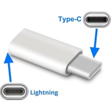 Str Store A-6004 Type-C To Lightning Şarj Data Çevirici Dönüştürücü Adaptör x 2 Adet