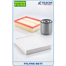 Mann Filter Mann-Fılter Volkswagen Polo 2018-2025 1.5 Tsı 3'lü Filtre Seti Dada
