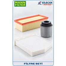 Mann Filter Mann-Fılter Volkswagen Jetta 2011-2019 1.4 Tsı 3'lü Filtre Seti Cavd