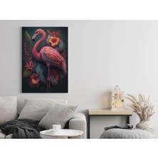 Şehzat Design Flamingo Kanvas Tablo