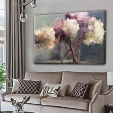 Şehzat Design Dekoratif Tablonuz Dekoratif Modern Şık Çiçek Kanvas Tablo E2