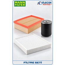 Mann Filter Mann-Fılter Volkswagen Passat B5 2002-2005 1.8 T 3'lü Filtre Seti Awm