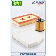 Mann Filter Mann-Fılter Volkswagen Passat B6 2006-2010 1.6 Fsı 3'lü Filtre Seti Blf