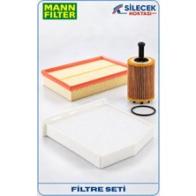 Mann Filter Mann-Fılter Volkswagen Eos 2006-2015 3.6 Fsı V6 3'lü Filtre Seti Cdva