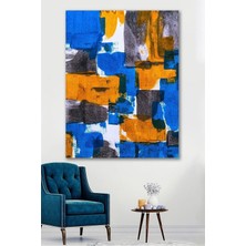 Şehzat Design Colorful Piece Sürreal Kanvas Tablo