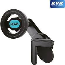 Rova AAT710 360° Dönebilen Manyetik Araç Telefon Tutucu