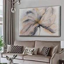 Şehzat Design Dekoratif Tablonuz Dekoratif Modern Şık Çiçek Kanvas Tablo E23