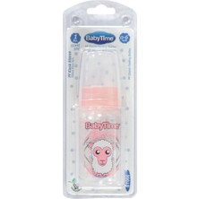 Babytime Kiraz Uçlu Pp Klasik Biberon 150 ml 1 Numara 0-6 Ay BT066 Pudra