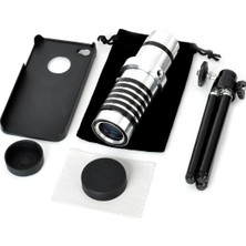 Neva Prime Iphone5,5s,i̇phone4.4s Için Alüminyum 14X Optik Zoom Yakından Görüntü Çekme Dürbün