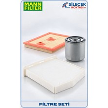 Mann Filter Mann-Fılter Volkswagen Beetle 2011-2018 1.4 Tsı 3'lü Filtre Seti Czda