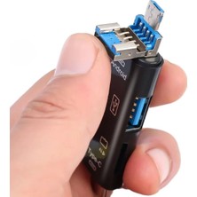 Neva Prime 5 In 1 Çok Fonksiyonlu USB 2.0 Micro Sd Kart Okuyucu - Usb/micro Usb/type-C Çıkışlı, Otg Çev