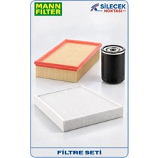 Mann Filter Mann-Fılter Volkswagen Transporter 2014-2024 2.0 Bifuel 3'lü Filtre Seti Axa