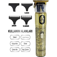 Neva Prime Dijital Göstergeli Saç Sakal Tıraş Makinesi - Sıfıra Yakın - IP-1949 (5580)