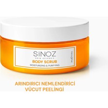 Sinoz Body Scrub Besleyici Arındırıcı Nemlendirici Vücut Peelingi 300 Gr