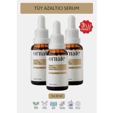 ​ornate Karınca Yumurtası Yağı Tüy Azaltıcı ve Nemlendirici Serum Seti 3×30 ml – Pürüzsüz ve Yumuşak Cilt Için