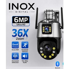 INOX-215 Wıfı+4g Dual (Iki) Lens 36X Zoom Ptz Kamera(Solar Panel Yok)