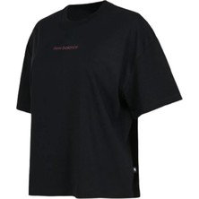 New Balance Nb Lifestyle Women T-Shirt WNT3630-BK Siyah Tişört