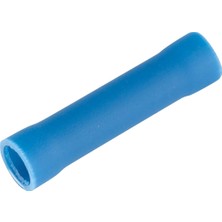 Powermaster PM-39055 1,5-2,5mm2 Kesit 25X6X4,5MM Soket Mavi Izoleli Kablo Pabucu (100'LÜ Paket)