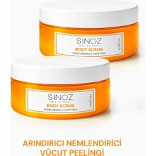 Sinoz Body Scrub Besleyici Arındırıcı Nemlendirici Vücut Peelingi (2 X 300 GR)