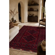 Naar Afgan Khamyab El Dokuma Yün Halı 83X121