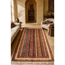 Naar Shb Afgan Orjin El Dokuma Yün Halı 121X186