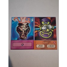 Çakmak Oyun Dükkanı Yu-Gi-Oh! Ejder Kavanozu ve Kavalcısı Anime Kartları Seti