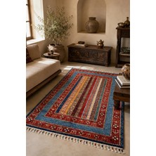 Naar Shb Afgan Orjin El Dokuma Yün Halı 82X129
