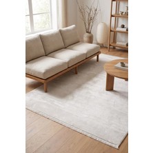 Naar Loya 3003 Beyaz Modern Bambu Halı
