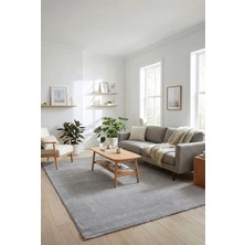 Naar Velar 3603 Gri Yumuşak Dokulu Modern Salon Halısı