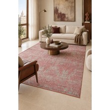 Naar Patina 6018 Gül Kurusu Modern Bambu Salon Halısı