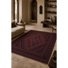 Naar Afgan Berceste El Dokuma Yün Kilim 152X192