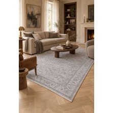 Naar Patina 6017 Açık Gri Modern Bambu Salon Halısı