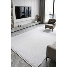 Naar Loya 3014 Gri Modern Bambu Halı
