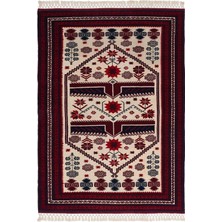 Naar Yağcıbedir 64008 El Dokuma Yün Halı 170X235 - Kırmızı