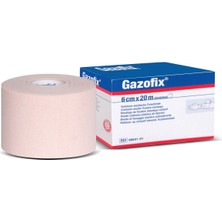 Gazofix 6cm x20m LF Bsn Fiksasyon Bandajı Ten