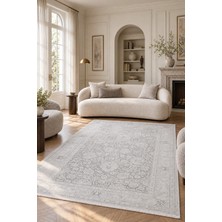 Naar Overdye 4013 Gri Modern Bambu Salon Halısı