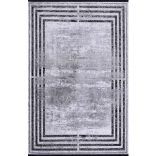 Naar Royal Nero NO02B Gri Salon Halısı