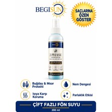 Begisun Begısun Çift Fazlı Fön Suyu Buğday & Mısır Proteinli Isı Koruyucu Saç Bakım Spreyi 200 ml