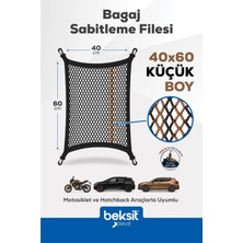 Beksit DRIVE- Cupra Model Özel Renkli Tasarım Bagaj Sabitleme Filesi (40x60 cm)