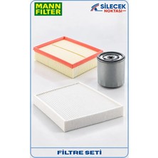 Mann Filter Mann-Fılter Leon 1.5tsı 3'lü Filtre Seti