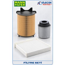 Mann Filter Mann-Fılter Leon 1.2tsı 3'lü Filtre Seti