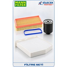 Mann Filter Mann-Fılter Octavia 1.4 3'lü Filtre Seti